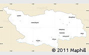 Classic Style Simple Map of Spittal an der Drau, single color outside
