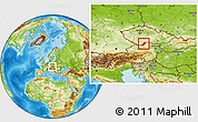 Physical Location Map of Gmund