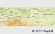 Physical Panoramic Map of Gmund