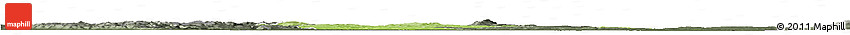 Physical Horizon Map of Mistelbach, darken, semi-desaturated