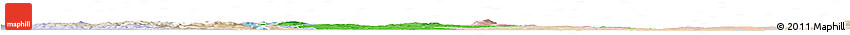 Political Horizon Map of Mistelbach, lighten