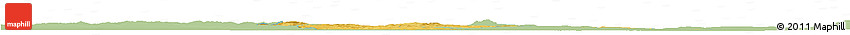 Savanna Style Horizon Map of Mistelbach, single color outside