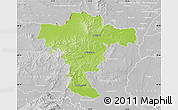 Physical Map of Mistelbach, lighten, desaturated
