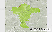 Physical Map of Mistelbach, lighten, semi-desaturated