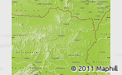 Physical Map of Mistelbach
