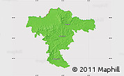 Political Map of Mistelbach, cropped outside