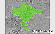Political Map of Mistelbach, desaturated