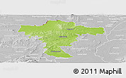 Physical Panoramic Map of Mistelbach, lighten, desaturated