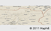 Shaded Relief Panoramic Map of Mistelbach
