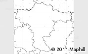 Blank Simple Map of Mistelbach, no labels