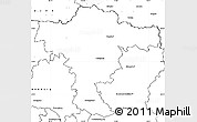Blank Simple Map of Mistelbach