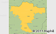 Savanna Style Simple Map of Mistelbach