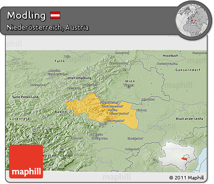 Savanna Style 3D Map of Modling