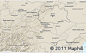 Shaded Relief 3D Map of Modling