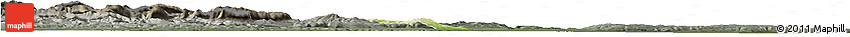 Physical Horizon Map of Modling, darken, semi-desaturated