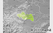 Physical Map of Modling, desaturated