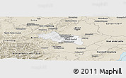 Classic Style Panoramic Map of Modling