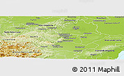 Physical Panoramic Map of Modling