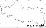 Blank Simple Map of Modling, no labels