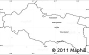 Blank Simple Map of Modling