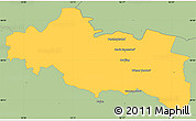 Savanna Style Simple Map of Modling