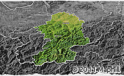 Satellite 3D Map of Scheibbs, desaturated