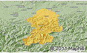 Savanna Style 3D Map of Scheibbs