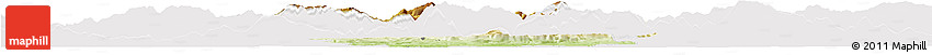 Physical Horizon Map of Scheibbs, cropped outside