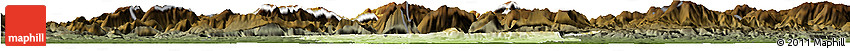 Physical Horizon Map of Scheibbs, darken