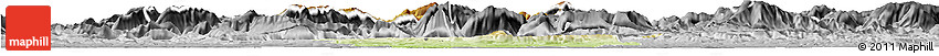 Physical Horizon Map of Scheibbs, desaturated