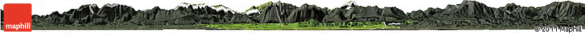 Satellite Horizon Map of Scheibbs, darken, semi-desaturated