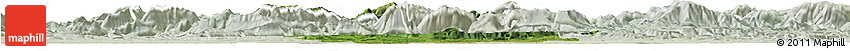 Satellite Horizon Map of Scheibbs, lighten