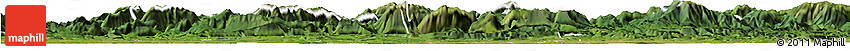 Satellite Horizon Map of Scheibbs