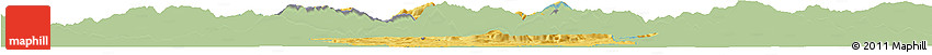 Savanna Style Horizon Map of Scheibbs, single color outside