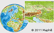 Physical Location Map of Scheibbs