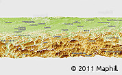 Physical Panoramic Map of Scheibbs