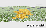 Savanna Style Panoramic Map of Scheibbs
