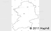 Blank Simple Map of Scheibbs, cropped outside