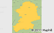 Savanna Style Simple Map of Scheibbs