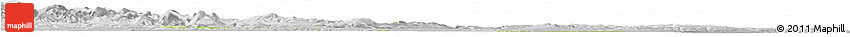 Physical Horizon Map of Wien Umgebung, lighten, desaturated