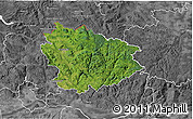 Satellite 3D Map of Freistadt, desaturated