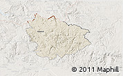 Shaded Relief 3D Map of Freistadt, lighten