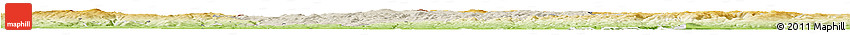 Shaded Relief Horizon Map of Freistadt, physical outside