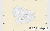 Classic Style Map of Freistadt, single color outside