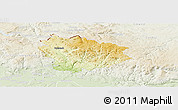 Physical Panoramic Map of Freistadt, lighten