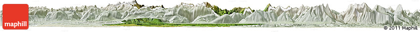 Satellite Horizon Map of Kirchdorf An Der Krems, lighten