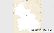 Classic Style Simple Map of Kirchdorf an der Krems