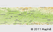 Physical Panoramic Map of Linz-Land