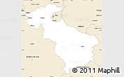 Classic Style Simple Map of Steyr-Land