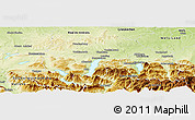 Physical Panoramic Map of Vocklabruck